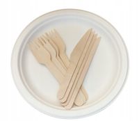 ZESTAW NA GRILLA PIKNIK TALERZE JEDNORAZOWE 12 OS.