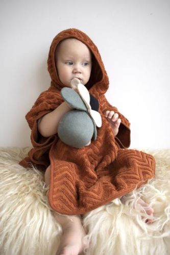 Filibabba Poncho Zigzag Rust na Arena.pl