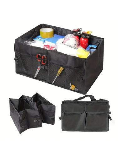 ORGANIZER DO BAGAŻNIKA SAMOCHODU DUŻY SKŁADANY SAMOCHODOWY TORBA SKRZYNKA na Arena.pl