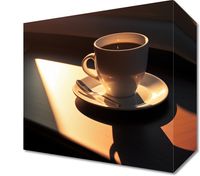 Obraz 20x20cm Kawa o Poranku