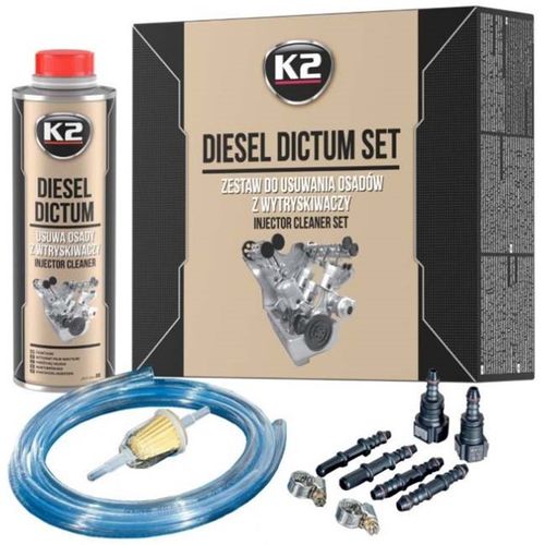 Zestaw do czyszczenia wtryskiwaczy K2 Diesel Dictum 500ml Set na Arena.pl