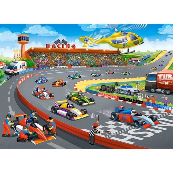 Puzzle 100 formula racing zdjęcie 2