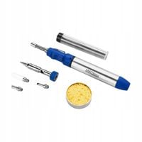 ZESTAW MINI PALNIK GAZOWY 7 ELEM LUTOWNICA W ETUI WALIZKA KRAFT&DELE KD1792