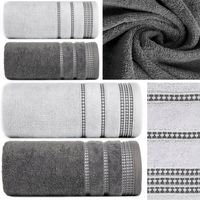 Komplet Ręczników Kąpielowych Bawełnianych 4szt 500gsm 2x50x90 + 2x70x140