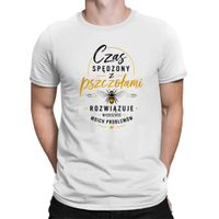 Czas spędzony z pszczołami rozwiązuje większość moich problemów XS T-shirt