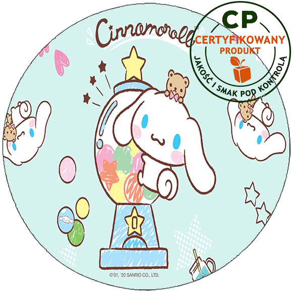 Opłatek na tort Cinnamoroll zdjęcie 1