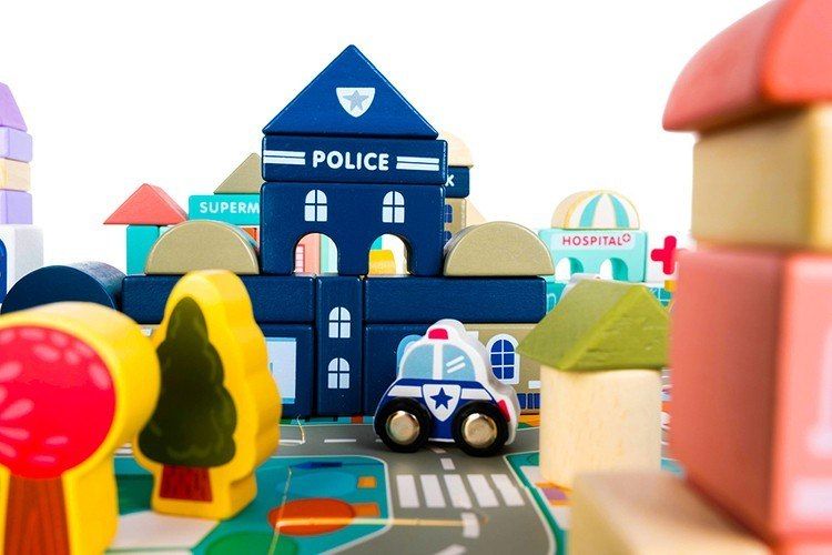 Klocki drewniane - miasto zdjęcie 13