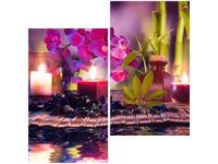 60X60CM STYLOWA KOMPOZYCJA DWU OBRAZ ŚCIAN