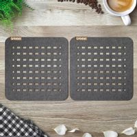 2 SZT GRUBA PODKŁADKA Z FILCU POD TALERZ 30x30 CM