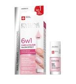 eveline nail therapy 6w1 care&colour pink odżywka do paznokci 5ml