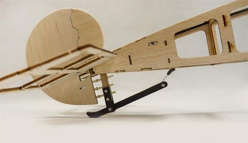S20 EP Fokker-E Balsa KIT (1.2M ) (engine & gun not pre-built) na Arena.pl
