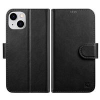 icarer wallet case 2in1 etui iphone 14 plus skórzany pokrowiec z