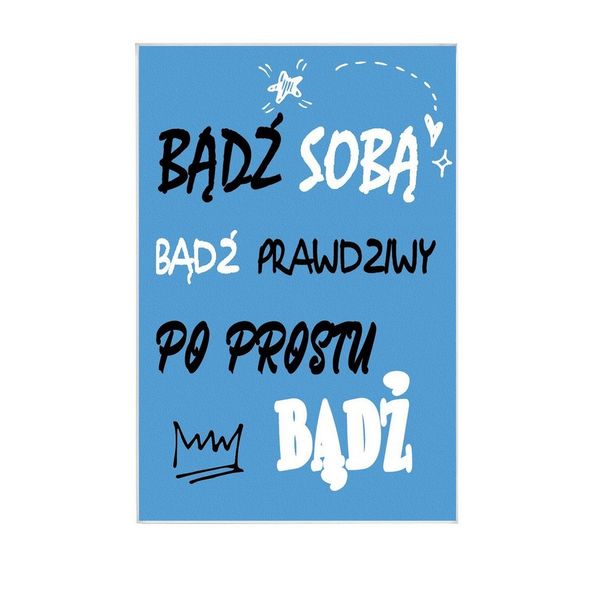 Bądź sobą - magnes szklany zdjęcie 1