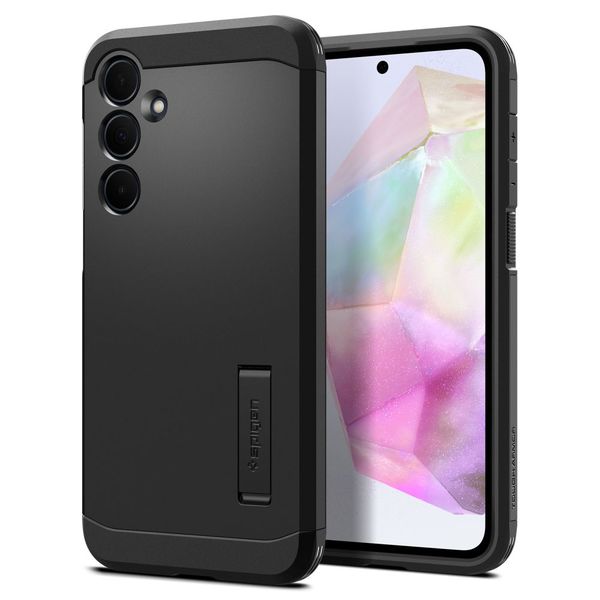 SPIGEN TOUGH ARMOR GALAXY A35 5G BLACK zdjęcie 1