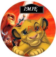 Opłatek na tort KRÓL LEW Timon Pumba Bajka Postać