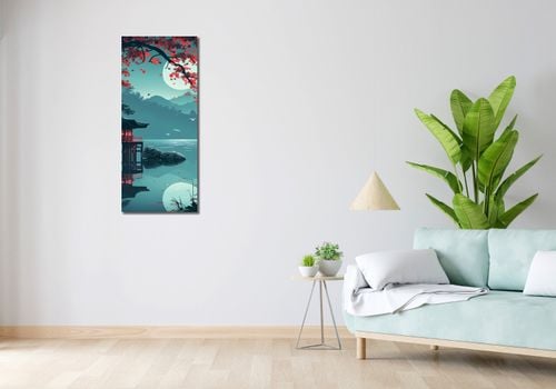Obraz 40x100cm Japoński Pawilon na Arena.pl