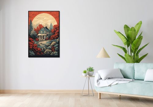 Plakat 68x101cm Idylla Rustykalna na Arena.pl