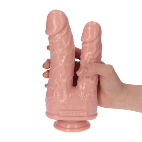 Dildo-Italian Cock Double Dildo 7,5""Flesh na Arena.pl