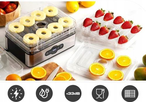 SUSZARKA DO GRZYBÓW OWOCÓW WARZYW SPOŻYWCZA DUŻA STALOWE SITA 500W ŻYWNOŚCI na Arena.pl