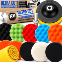ZESTAW GĄBKI POLERSKIE PASTA K2 ULTRA CUT ADAPTER