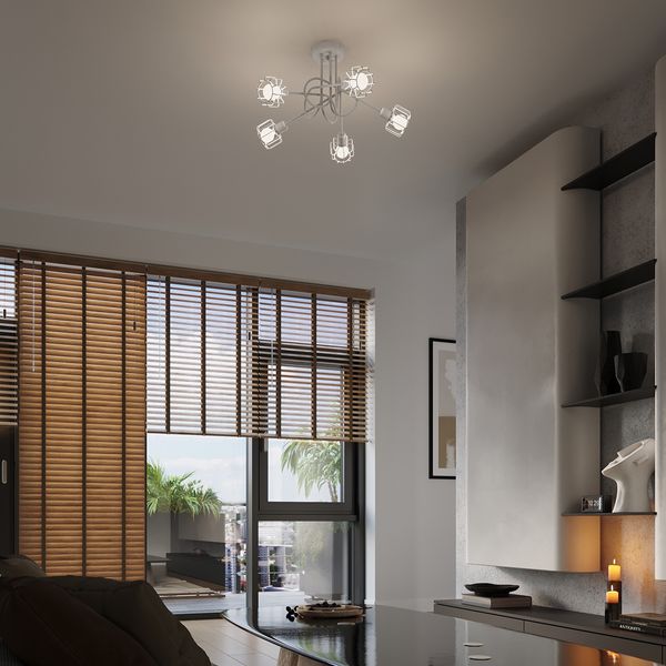 Kinkiet BELUCI 1 biały zdjęcie 8