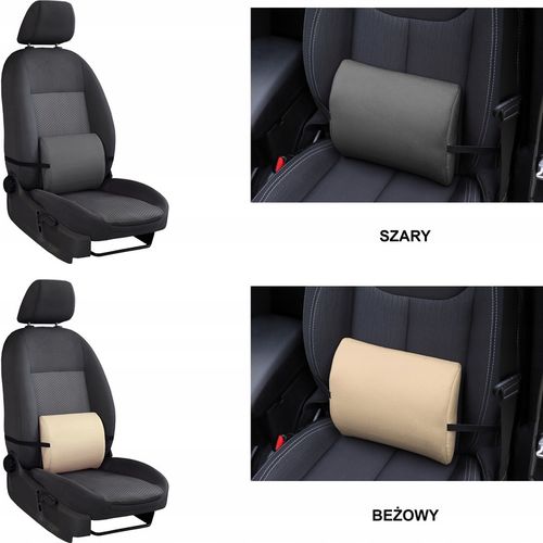 PODUSZKA LĘDŹWIOWA POD PLECY DO SAMOCHODU MEMORY na Arena.pl