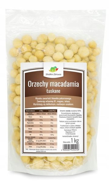 Orzechy MACADAMIA MAKADAMIA śweże 1kg zdjęcie 3