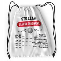 Plecak Sportowy Szkolny Dla Strażaka Worek Torba Z Nadrukiem Ze Zdjęciem