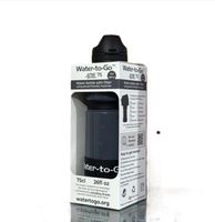Bidon z filtrem do wody, butelka fitrująca Water-to-Go Active 750 ml, czarn
