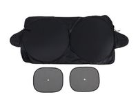 ZESTAW Osłona szyb przód 144 na 76cm 2x boczne 44 36cm