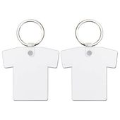 Dwustronny brelok z MDF-u do sublimacji - koszulka