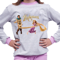 Piżama dziecięca Zaplątani - Tangled