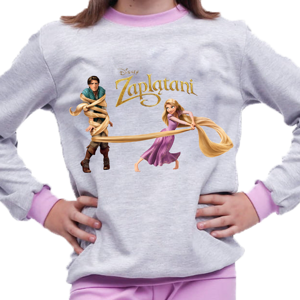 Piżama dziecięca Zaplątani - Tangled zdjęcie 1