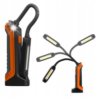 Lampa warsztatowa akumulatorowa 400lm COB magnes + latarka NEO