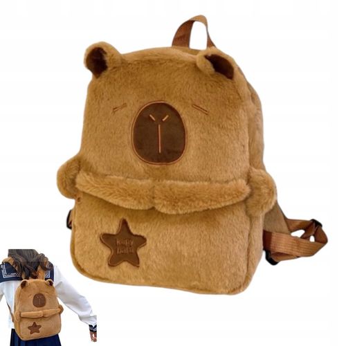 PLECAK PLUSZOWY KAPIBARA PLECACZEK DO PRZEDSZKOLA SZKOŁY DLA DZIECKA DZIECI na Arena.pl