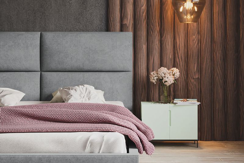 Łóżko Slim 6 tapicerowane 180x200 stelaż pojemnik zdjęcie 8