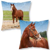 Poszewka Na Poduszkę 40X40 Koń Mf 003