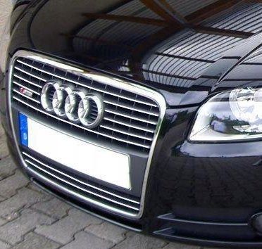 AUDI A4 B7 - LISTWY CHROMOWANE GRILL CHROM Tuning zdjęcie 1
