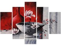 105CM 150CM OBRAZ 5 ELEM MARTWA NATURA DRUK