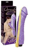 Wielki Wibrator Żelowy Gigant Queeny Giant Lover Fioletowy