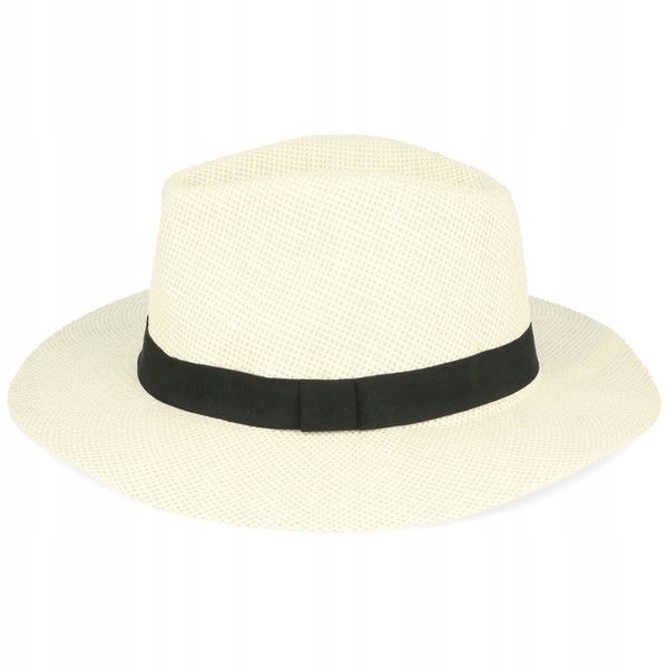 Kapelusz męski słomkowy letni zdjęcie 3