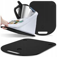 DESKA PODSTAWKA PODKŁADKA POD THERMOMIX TERMOMIX TERMOMIKS TM5 TM6 CZARNA