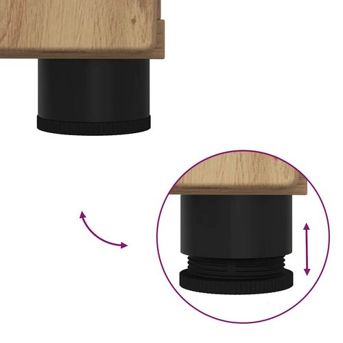 Szafka Łazienkowa z półką dąb artisan 60 x 35 x 80 cm na Arena.pl