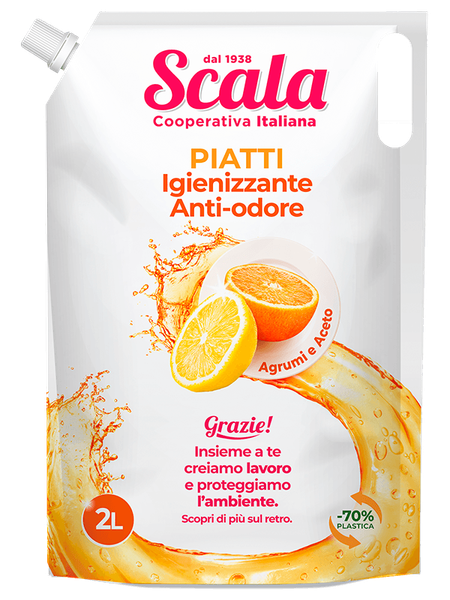 Scala Płyn do naczyń Cytrus 2 L zdjęcie 1