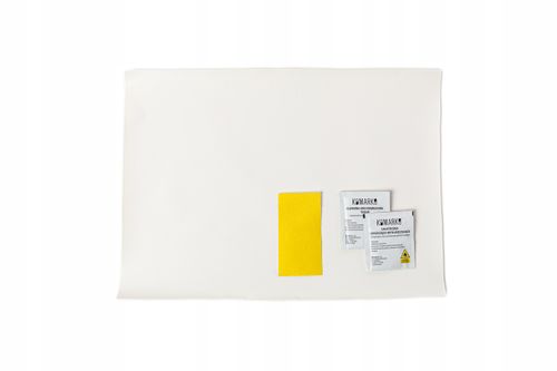zestaw naprawczy do łatania plandek 45x32cm biały na Arena.pl