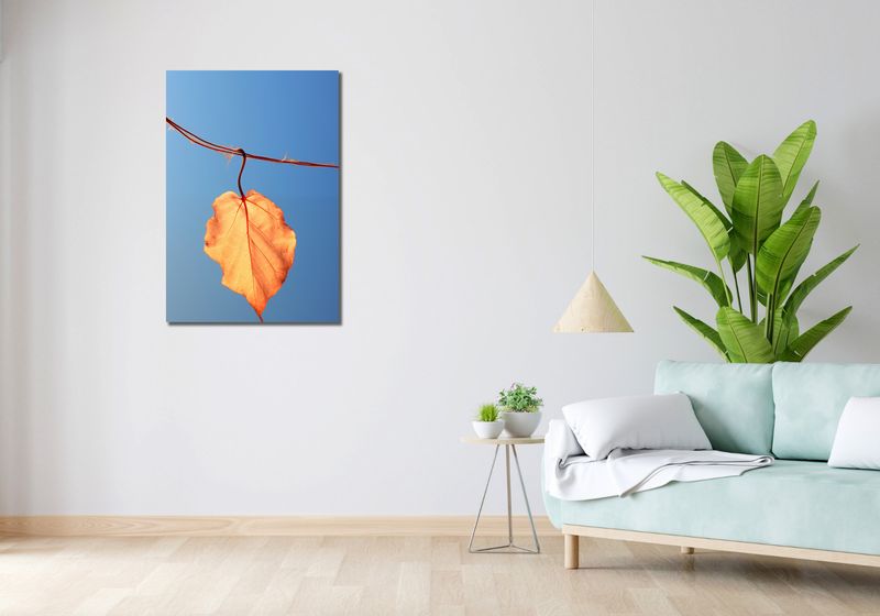 Obraz 60x90cm Ostatni Liść zdjęcie 2