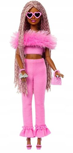 LALKA BARBIE DELUXE STYLE #4 w stroju w stylu Barbiecore na Arena.pl