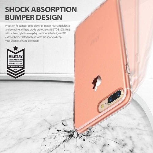 Etui Ringke Air iPhone 8 Plus / 7 Plus czarne na Arena.pl