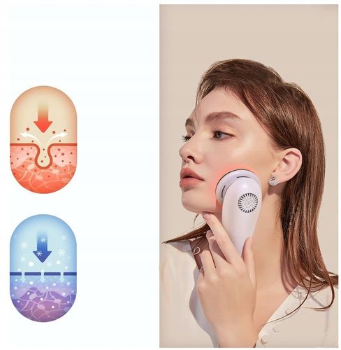 MEZOTERAPIA BEZIGŁOWA MASAŻER EMS TWARZY LIFTING 8W1 FRENNE ZESTAW + GRATIS na Arena.pl