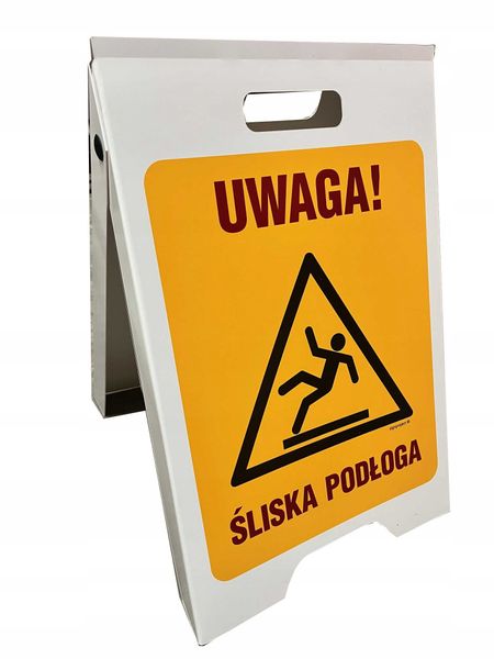Em020 Potykacz "Uwaga! Śliska Podłoga" zdjęcie 1